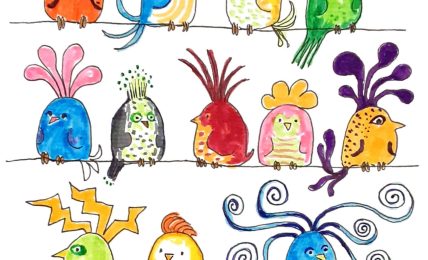 Art Books for Kids Thumb Birds by Sue Clancy header