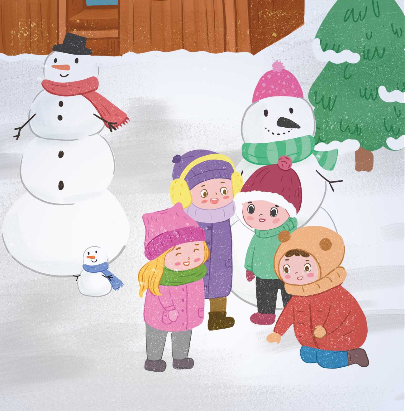 Bedtime Stories A Summer Snowman short stories for kids page 14