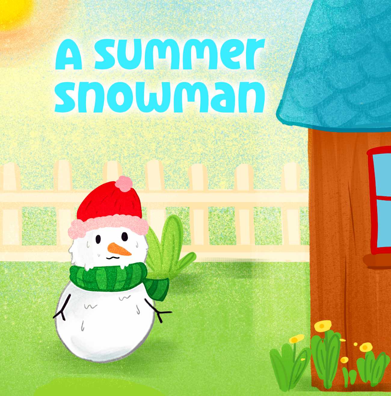 Bedtime Stories A Summer Snowman short stories for kids page 4