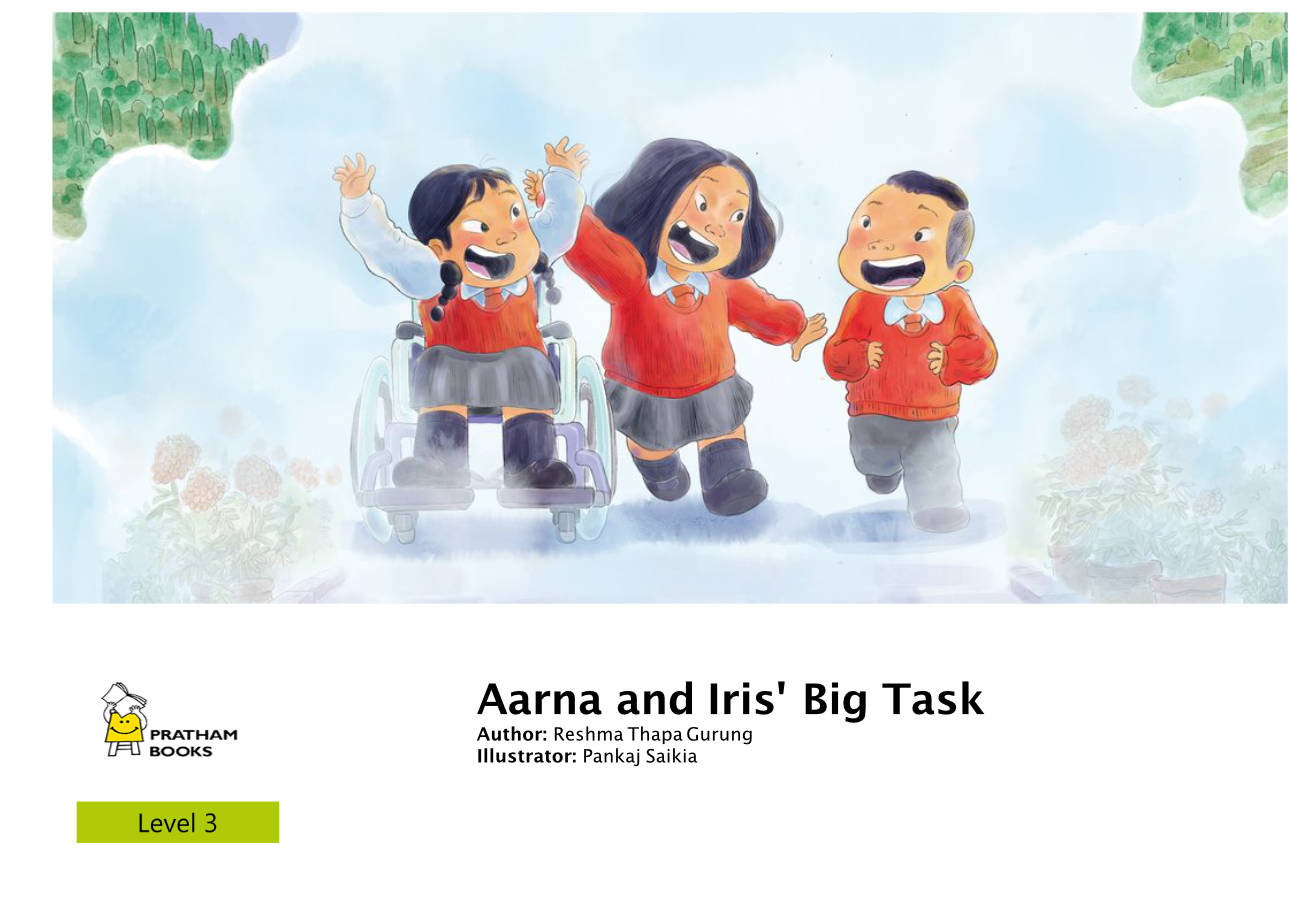 Bedtime stories Aarna and iris big task stories for kids page 1