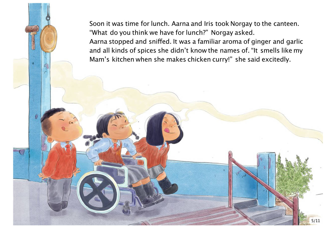 Bedtime stories Aarna and iris big task stories for kids page 5