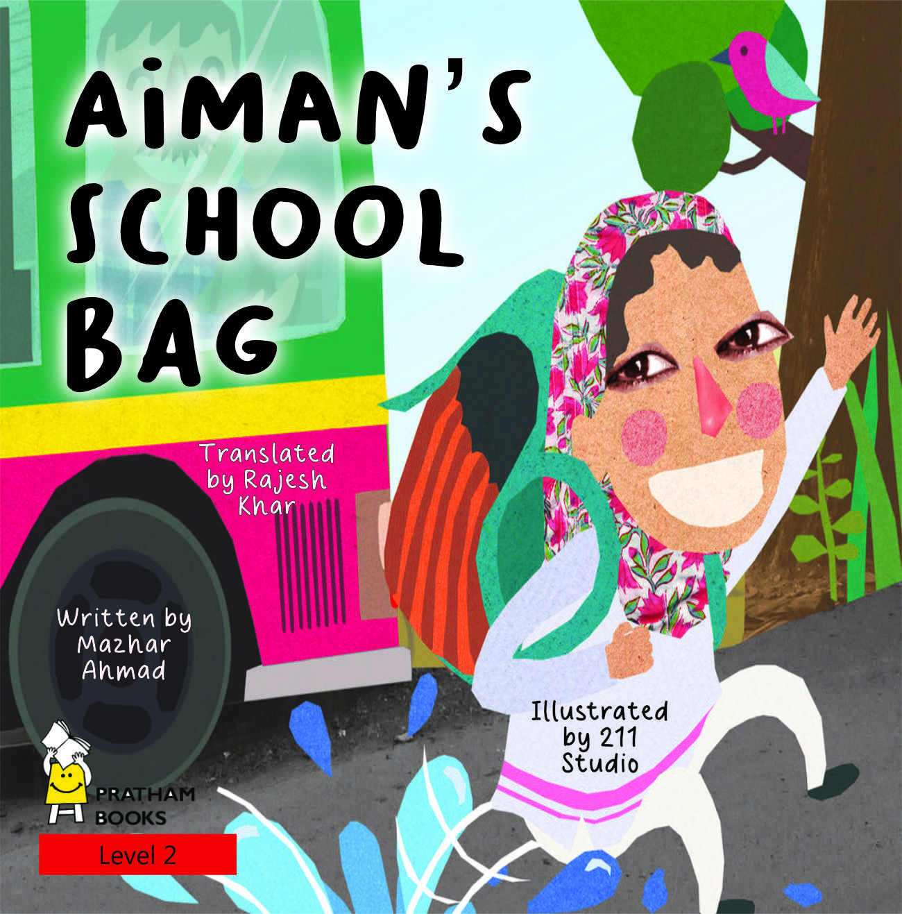 Bedtime Stories Aimans School Bag short stories for kids cover