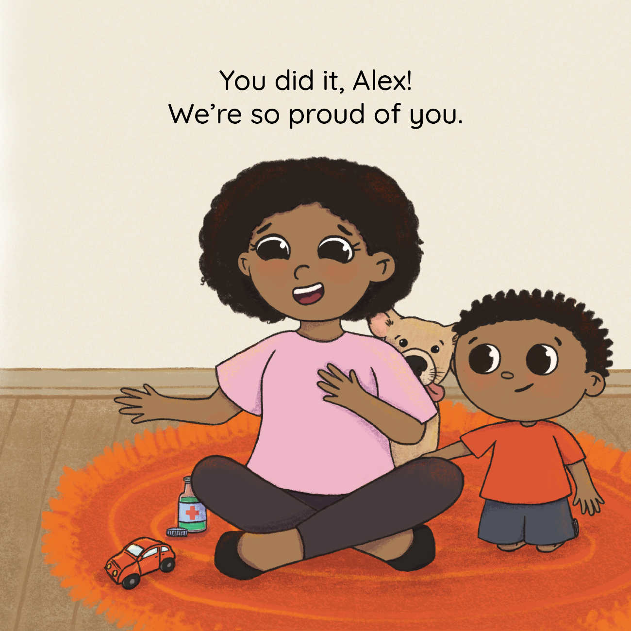 Bedtime stories Alex's Super Medicine short stories for kids page 28