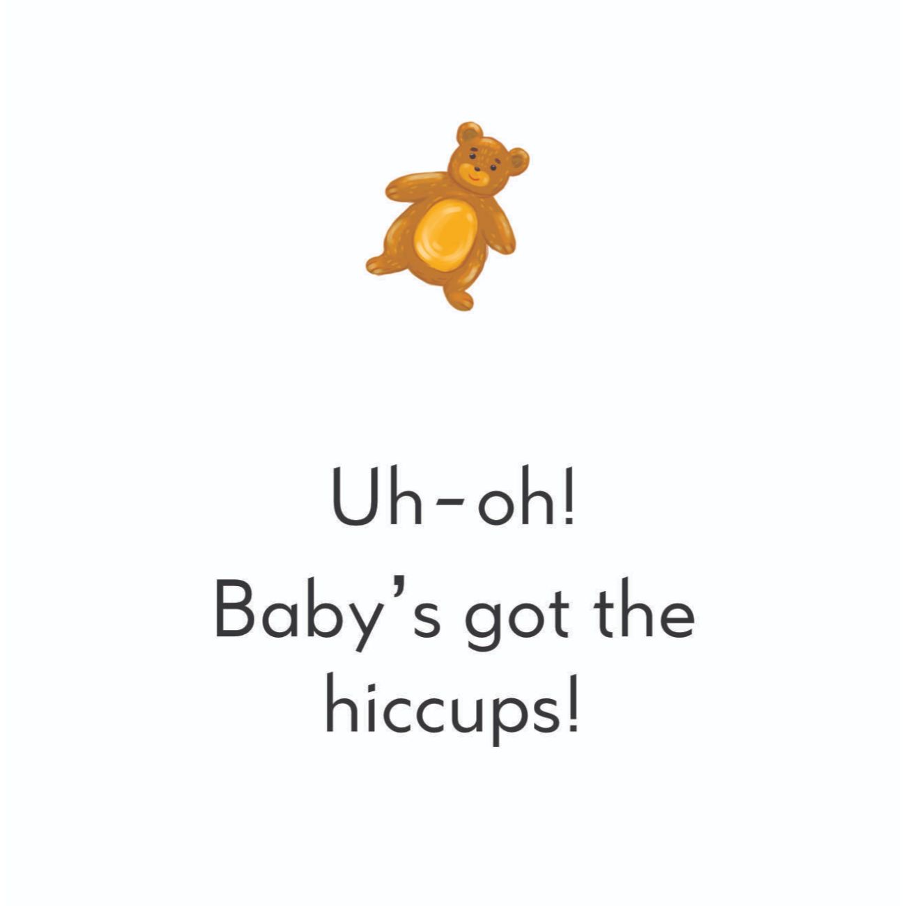 Bedtime stories Baby's Got the Hiccups short stories for kids page 13