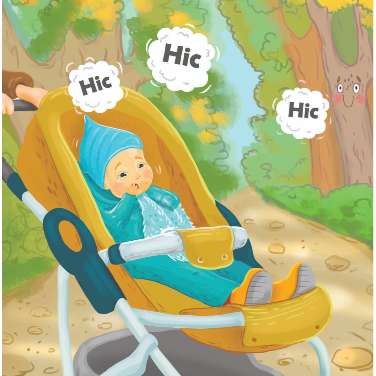 Bedtime stories Baby's Got the Hiccups short stories for kids page 18