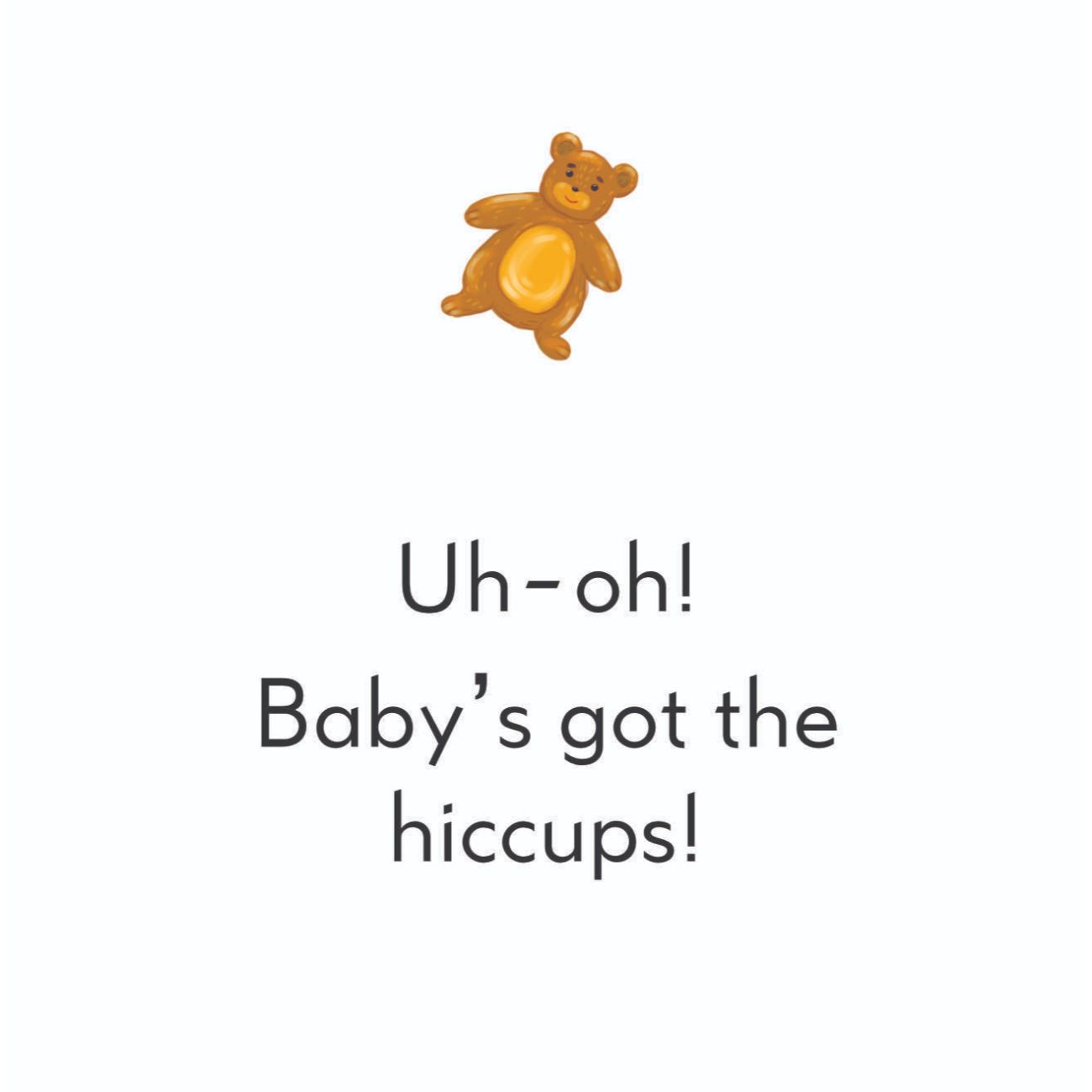 Bedtime stories Baby's Got the Hiccups short stories for kids page 17