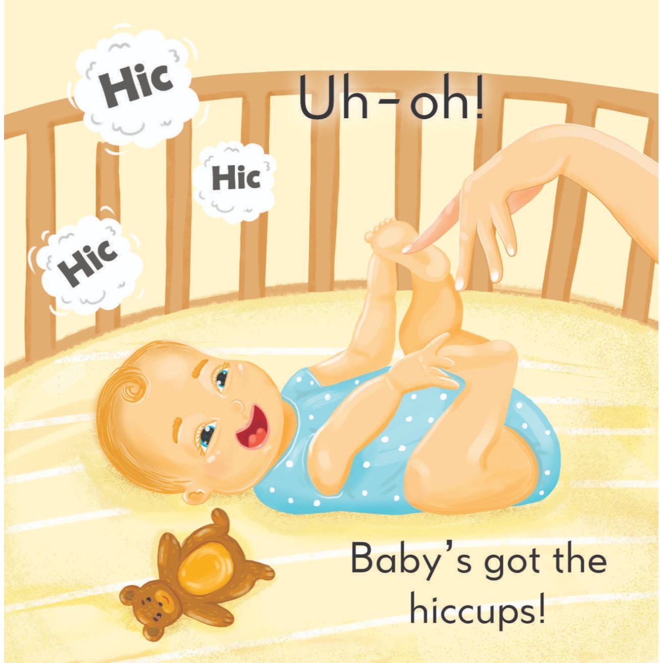 Bedtime stories Baby's Got the Hiccups short stories for kids page 20