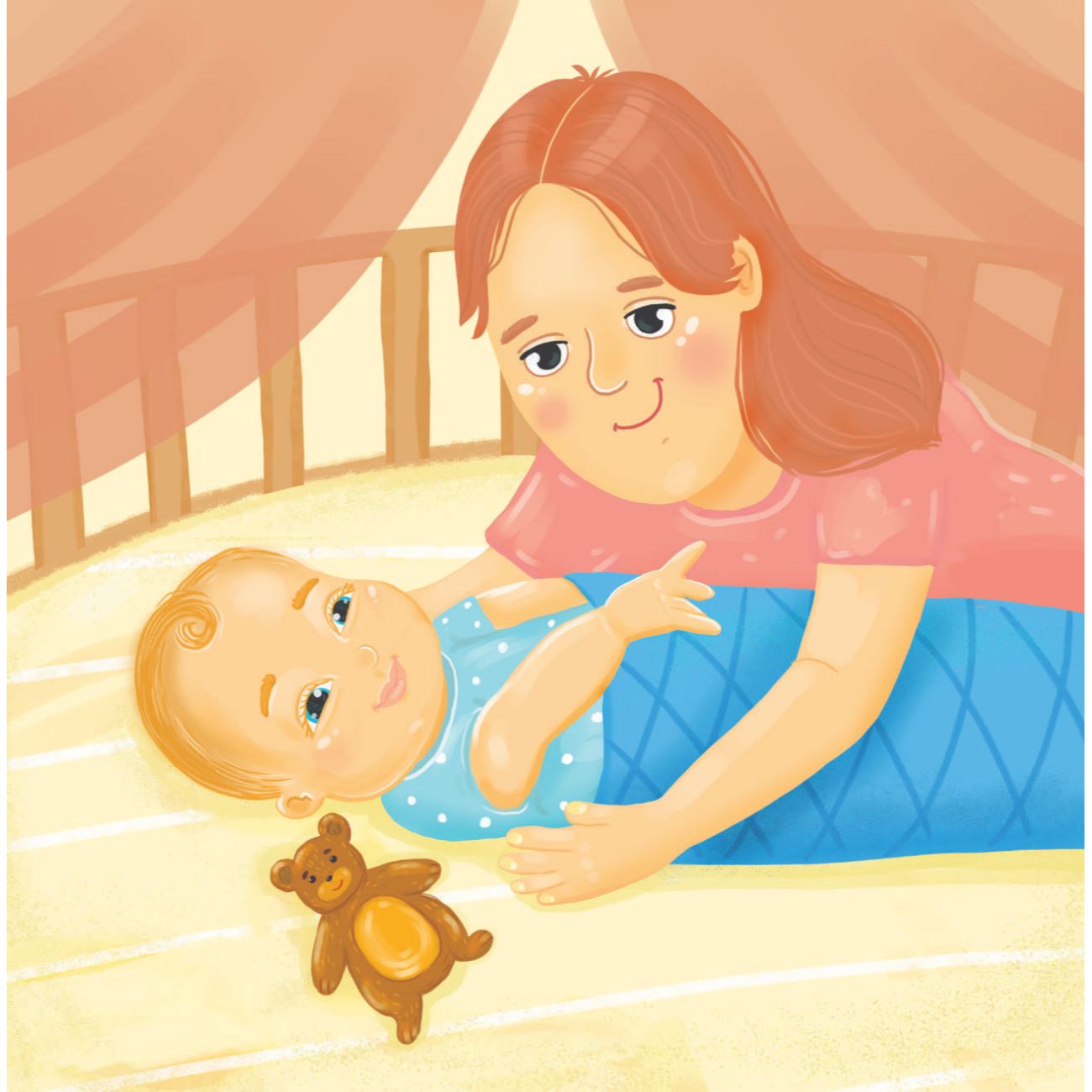 Bedtime stories Baby's Got the Hiccups short stories for kids page 24