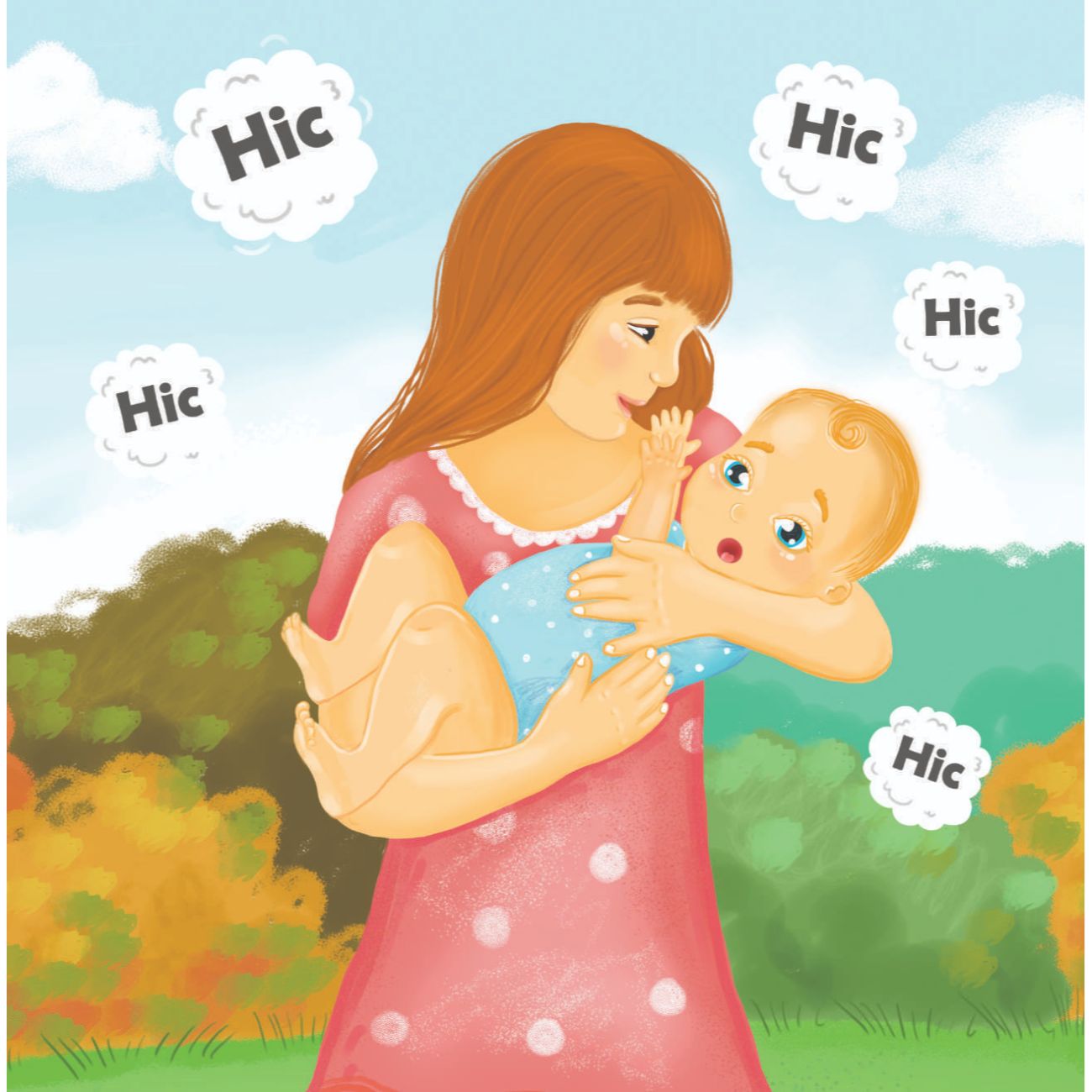 Bedtime stories Baby's Got the Hiccups short stories for kids page 30