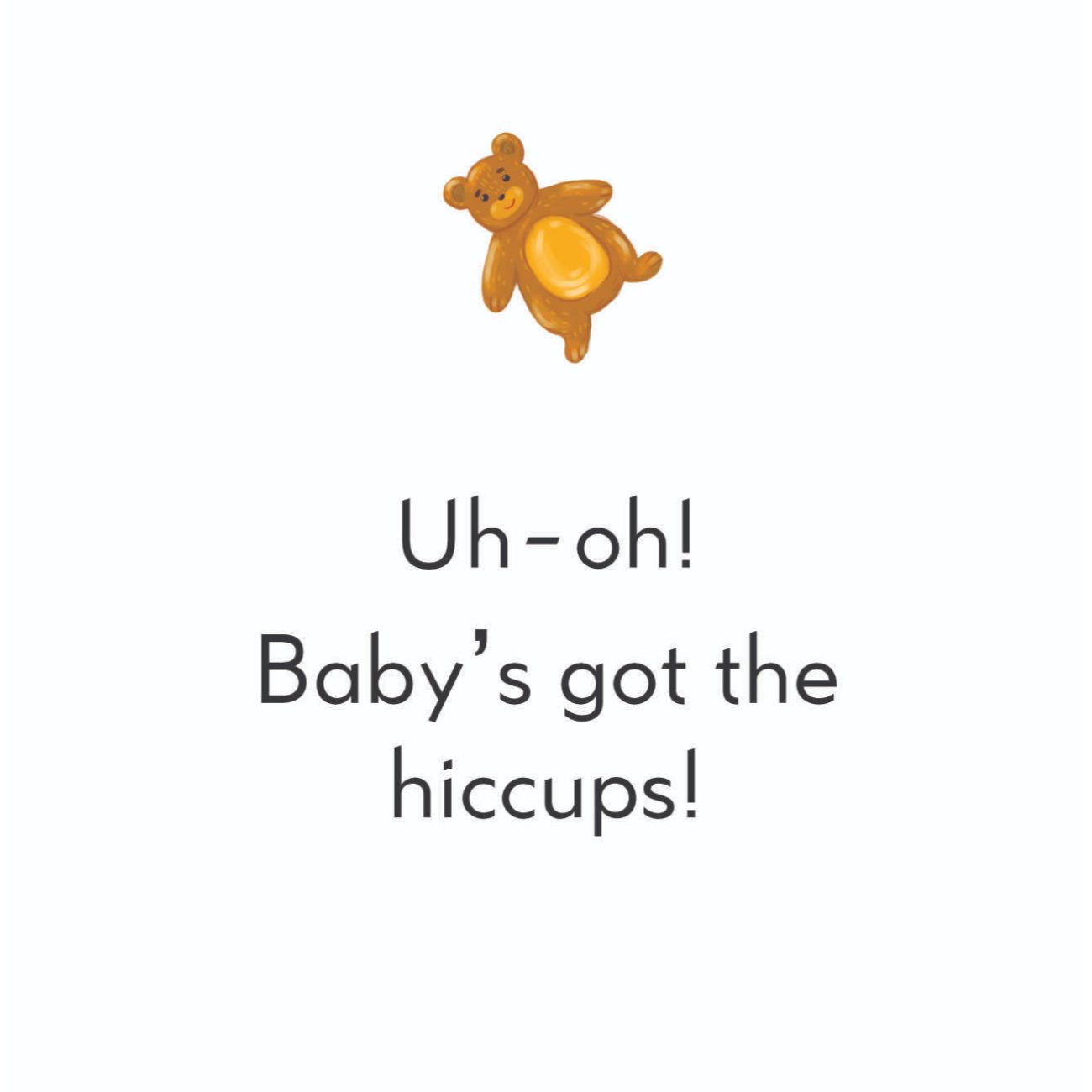 Bedtime stories Baby's Got the Hiccups short stories for kids page 5