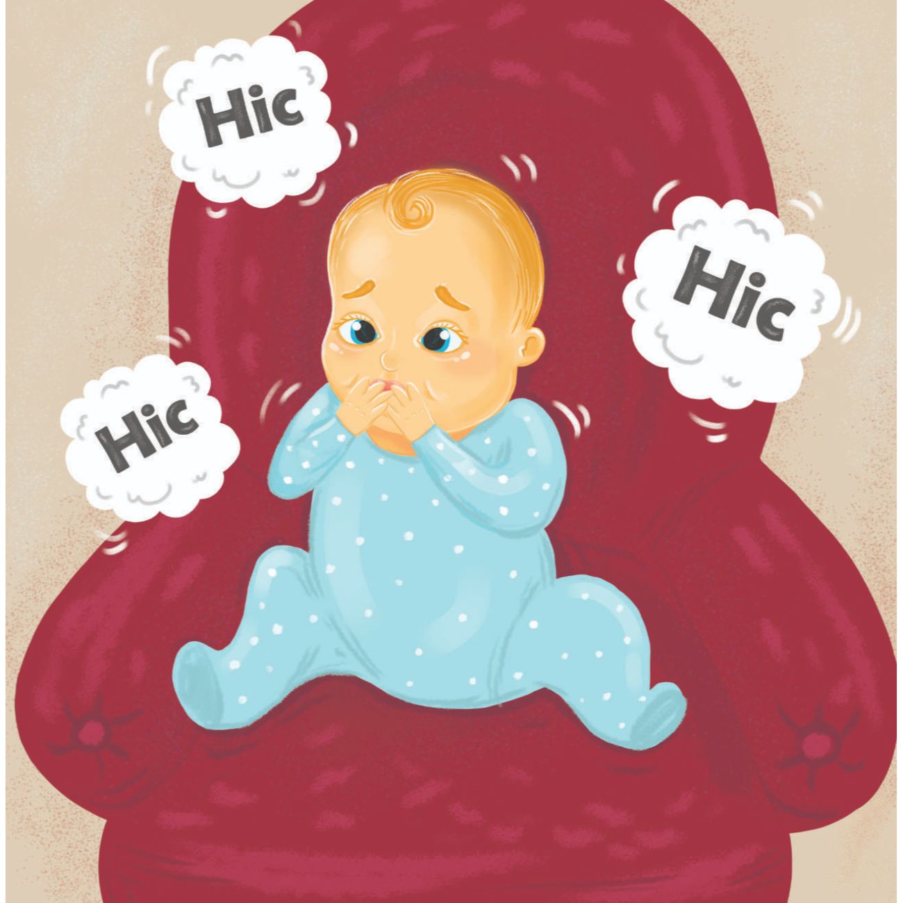 Bedtime stories Baby's Got the Hiccups short stories for kids page 10