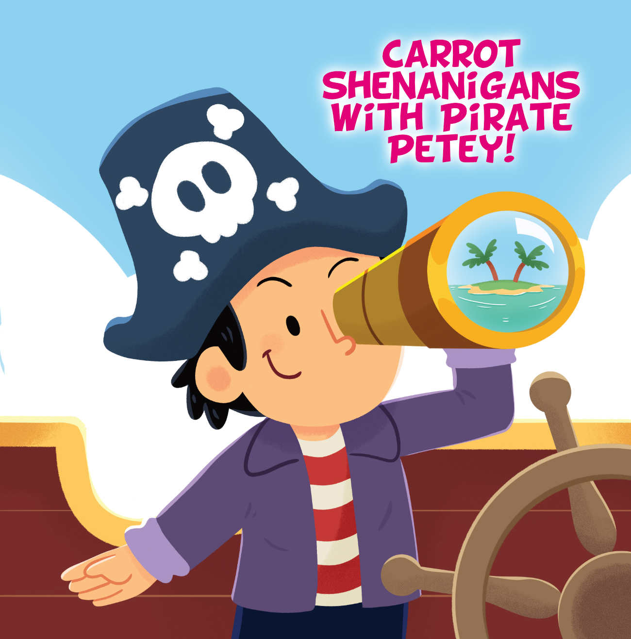 Bedtime stories Carrot Shenanigans with Pirate Petey short stories for kids page 3