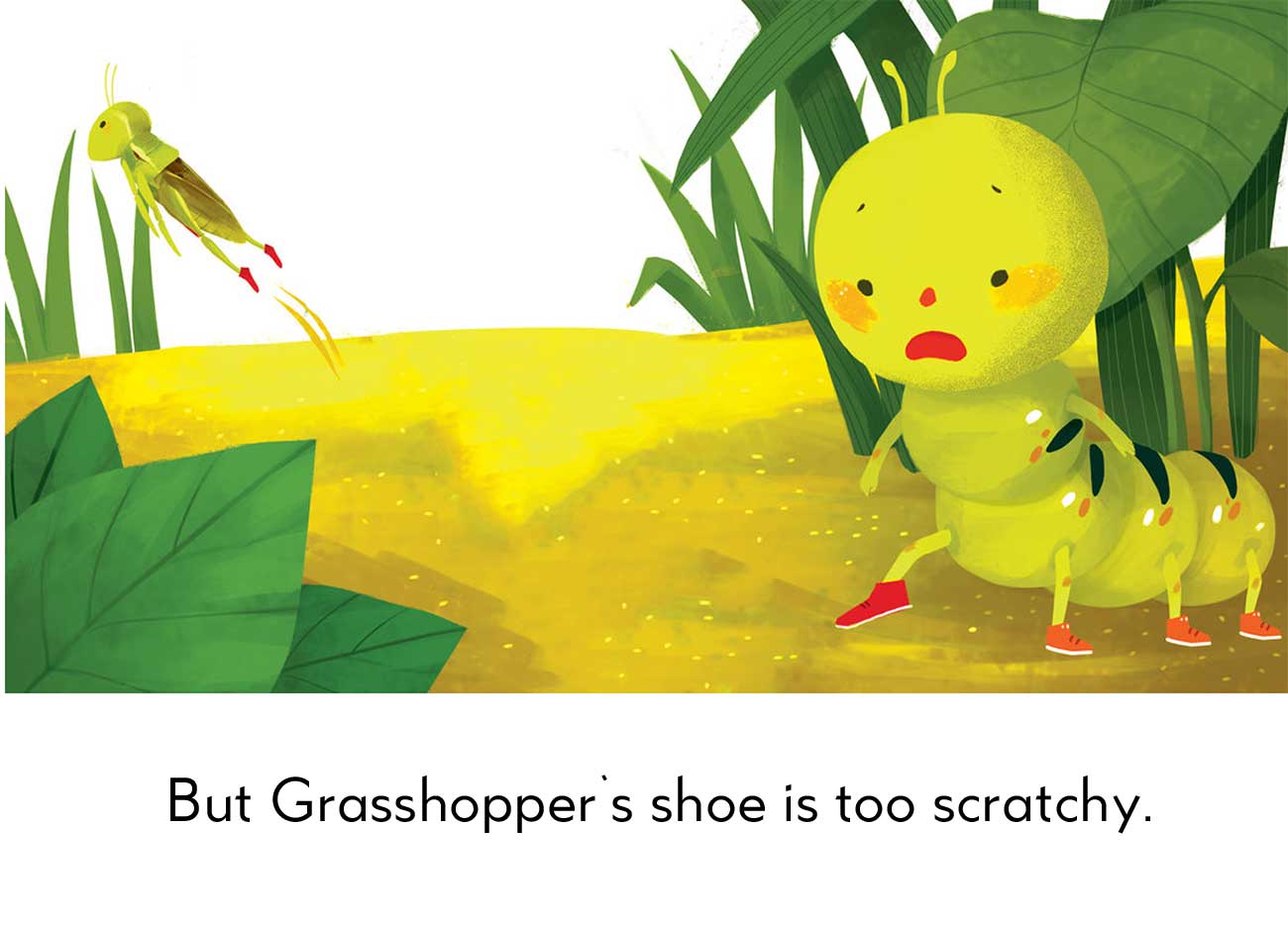 bedtime stories caterpillar looks for a shoe kids tales page 7