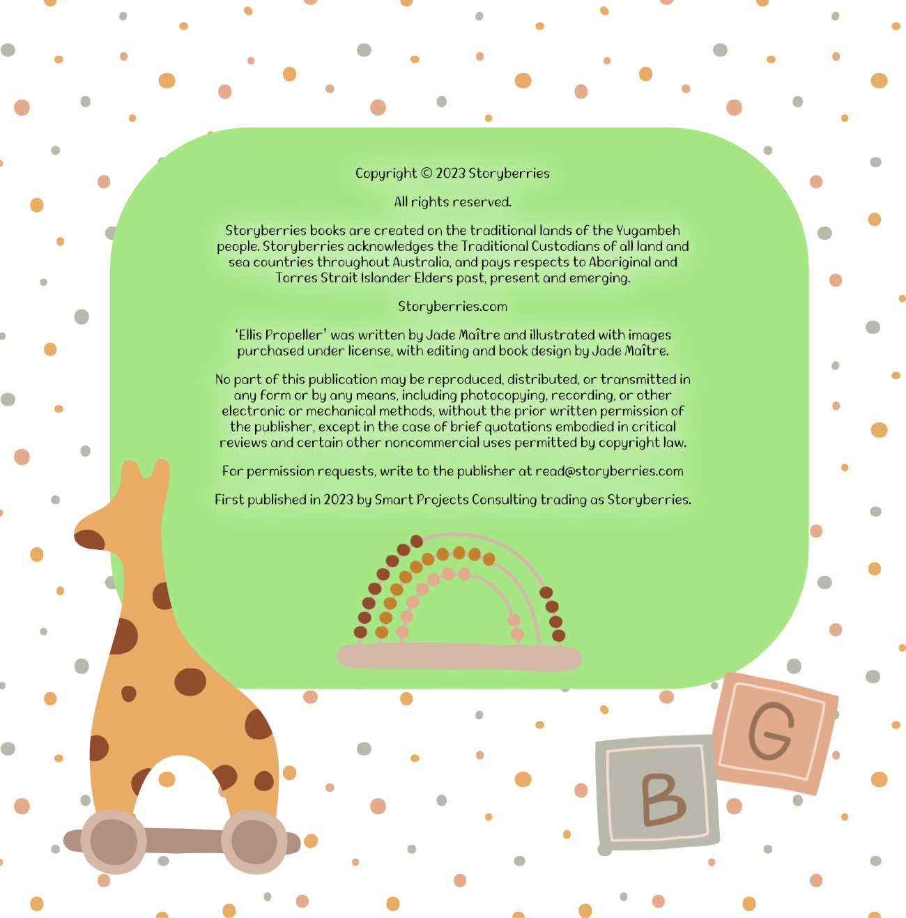 Bedtime stories for babies Ellis Propeller short stories for babies page 1