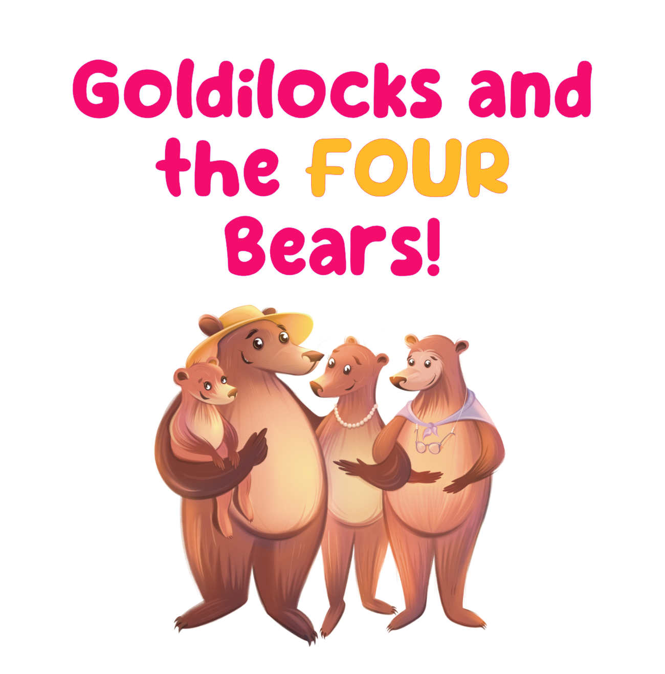 Bedtime stories Goldilocks and the FOUR Bears short fairy tales for kids page 2