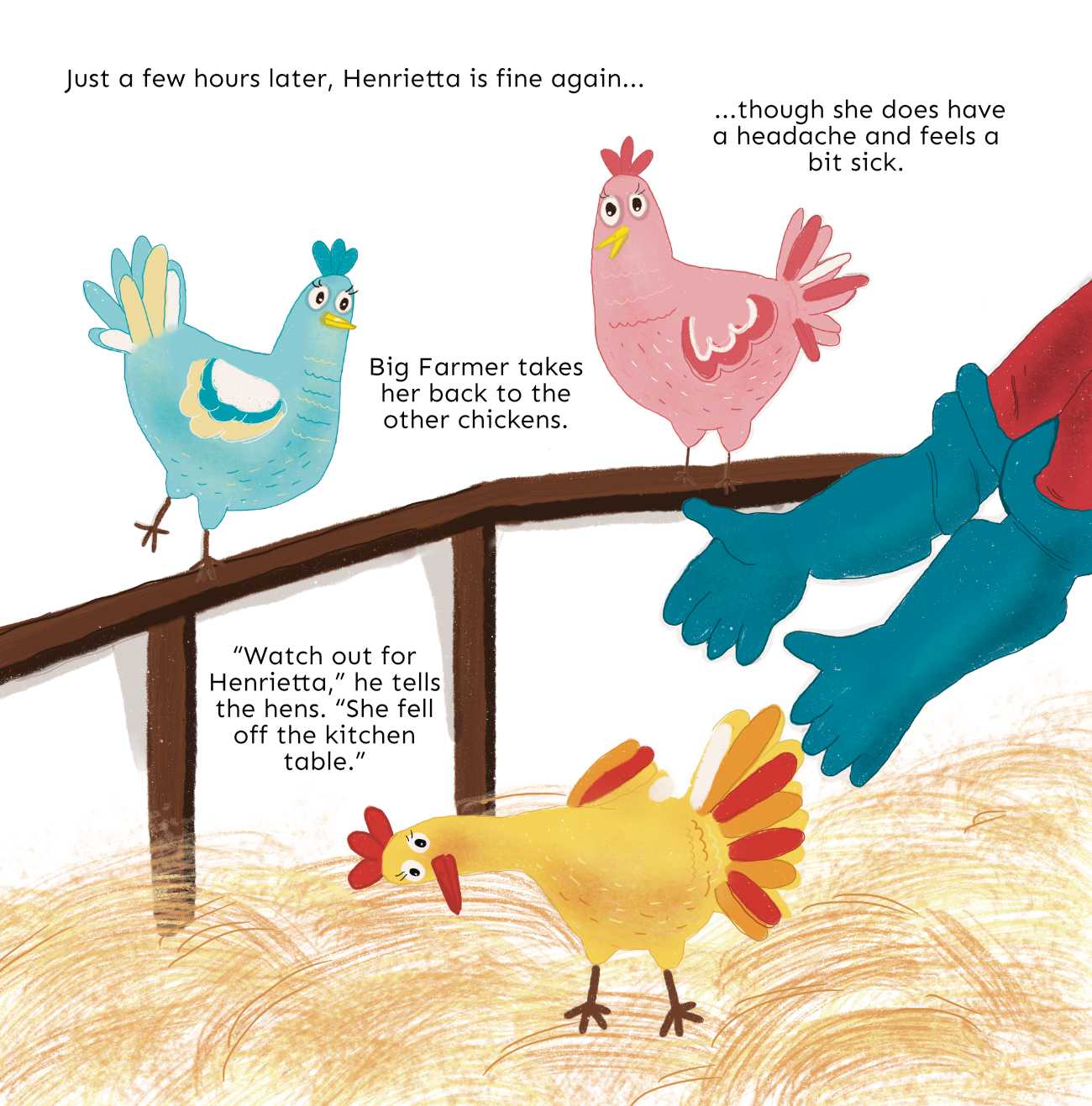 Bedtime stories Henrietta Wants To Be Famous short stories for kids page 14