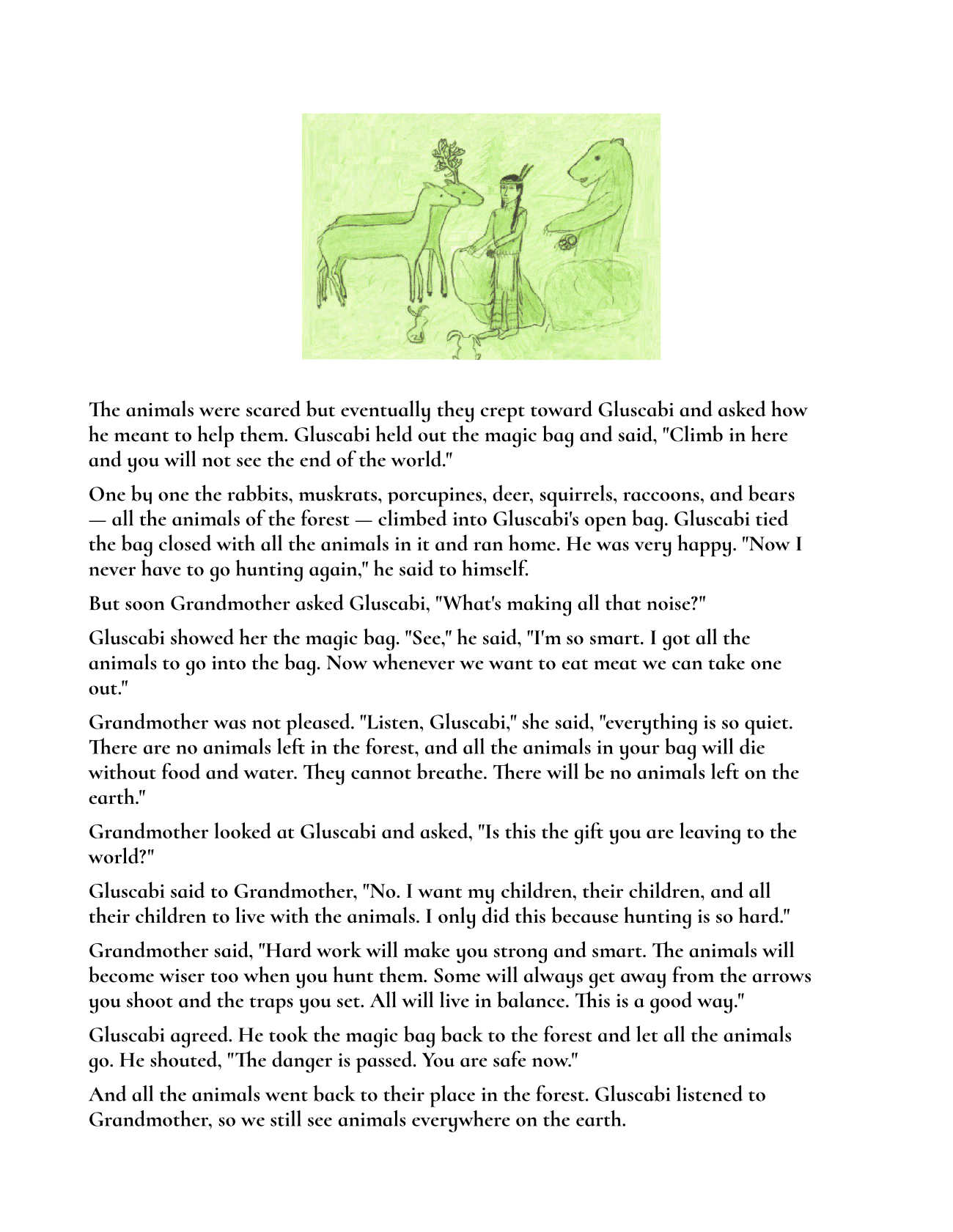 Bedtime stories How the Children Became Stars childrens myths and fables page 63