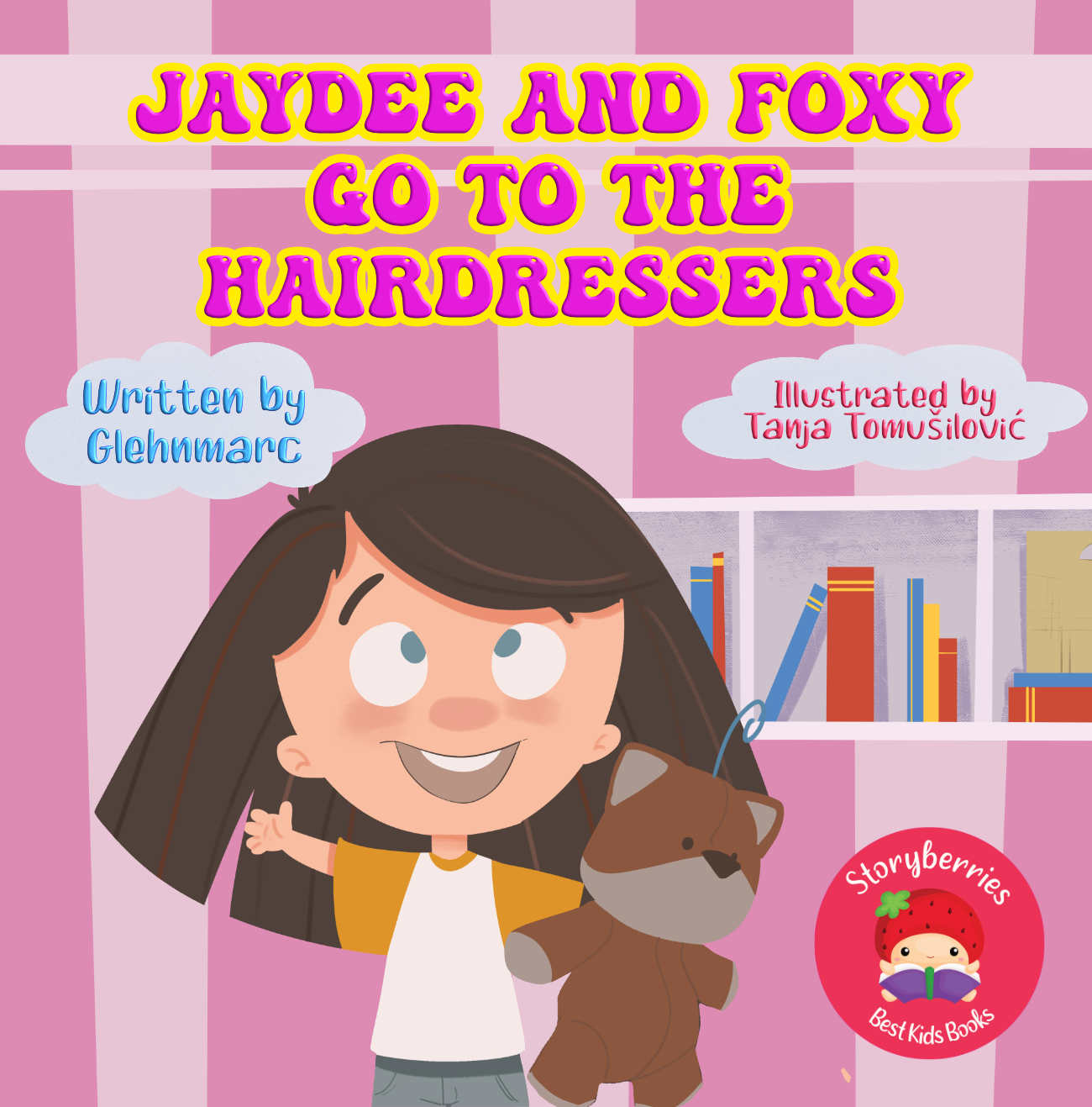 Bedtime stories Jaydee and Foxy Go to the Hairdressers short stories for kids cover