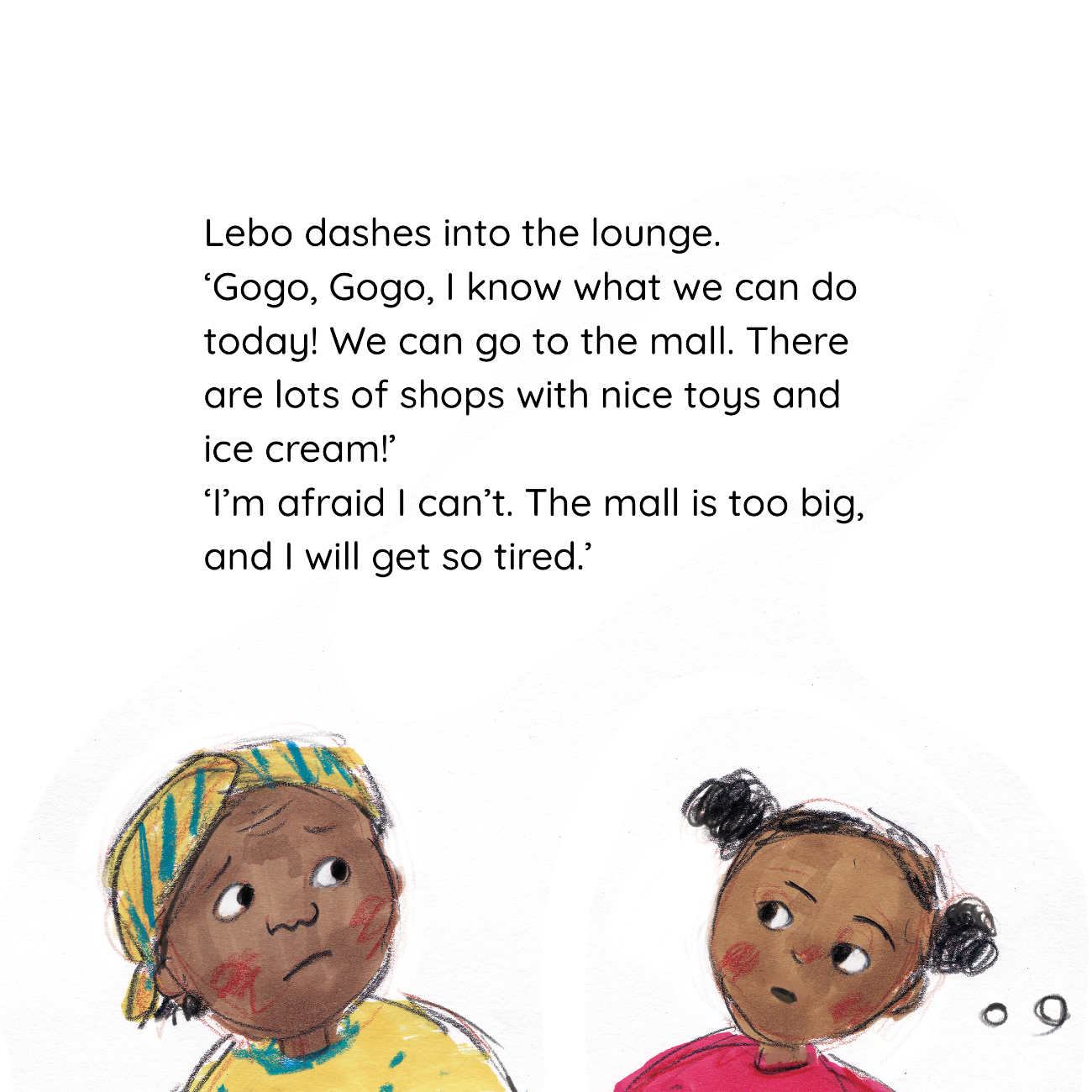 Bedtime stories Lebo and Gogos Tea Party short stories for kids page 17