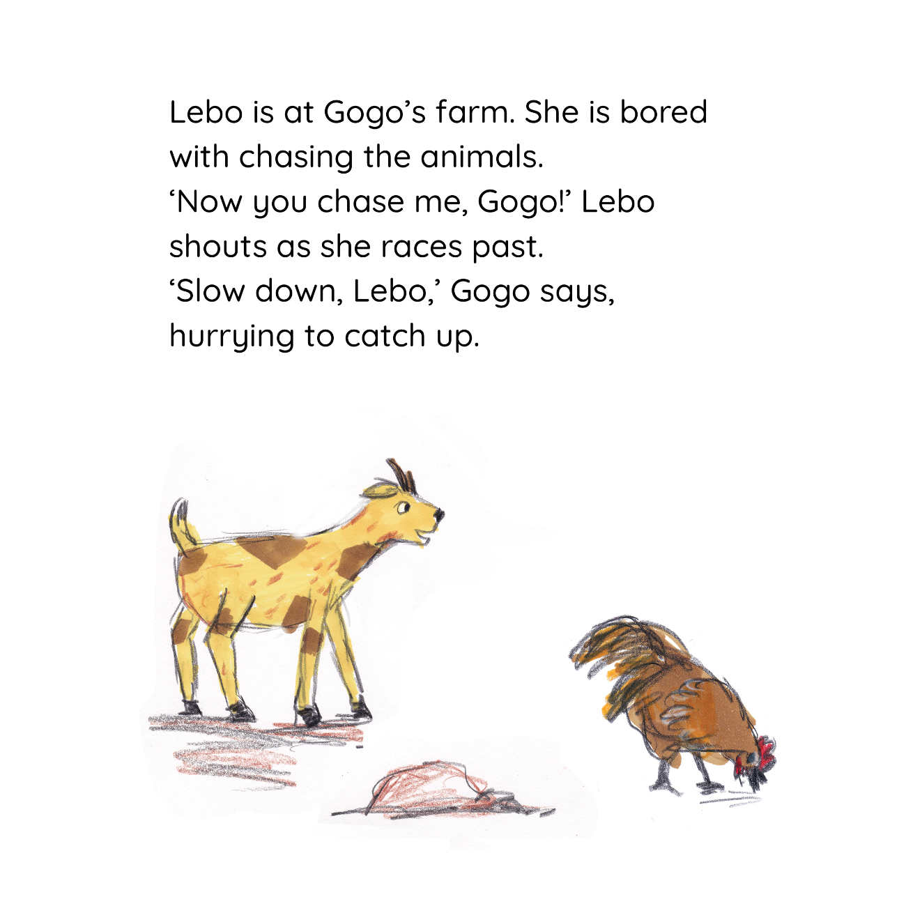 Bedtime stories Lebo and Gogos Tea Party short stories for kids page 5