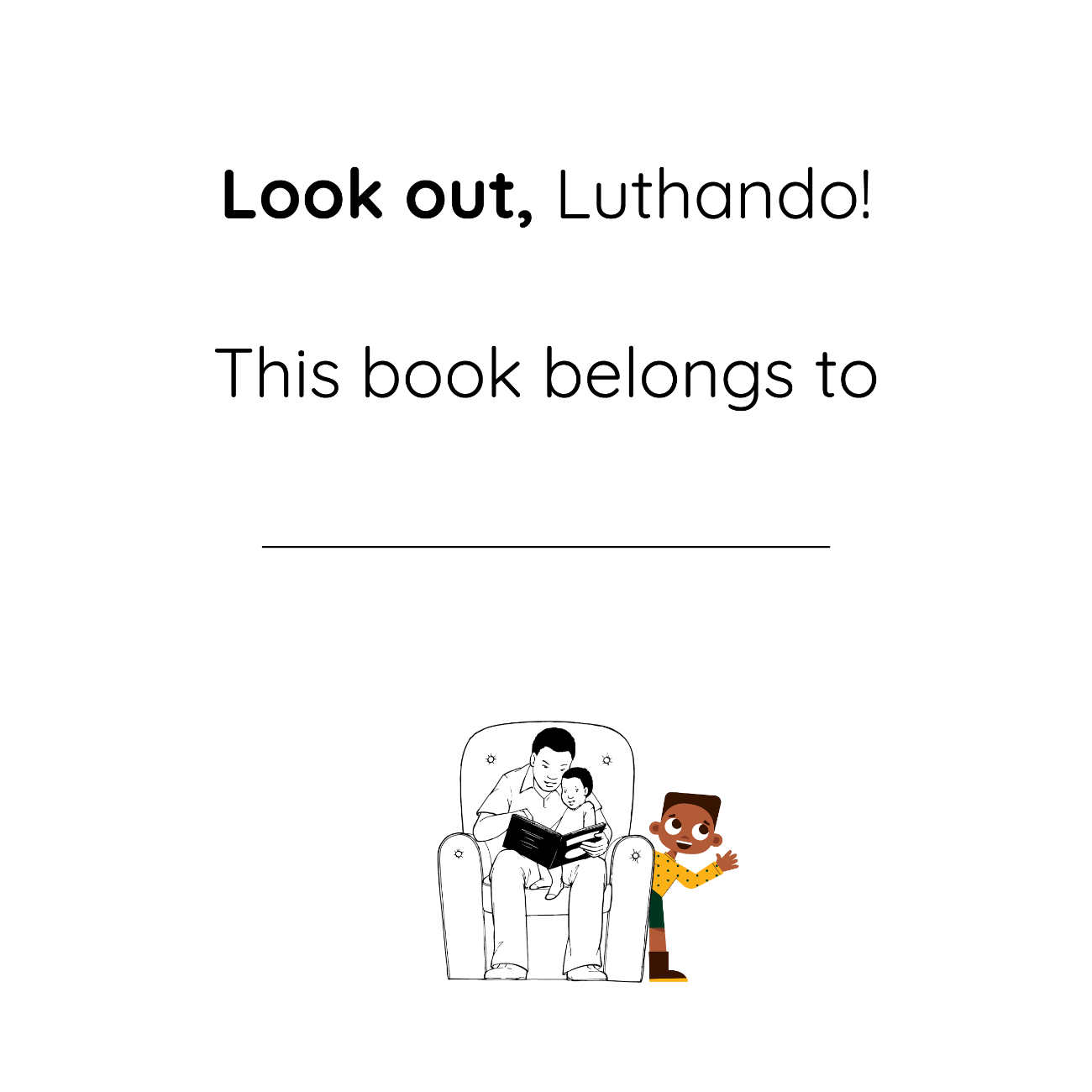 Bedtime stories Look Out Luthando short stories for kids page 1