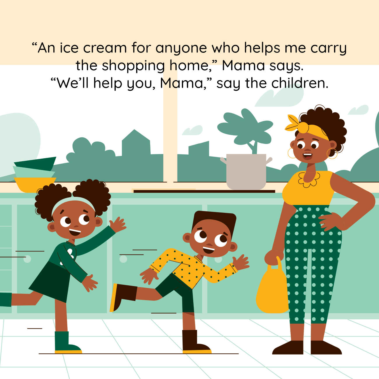 Bedtime stories Look Out Luthando short stories for kids page 8