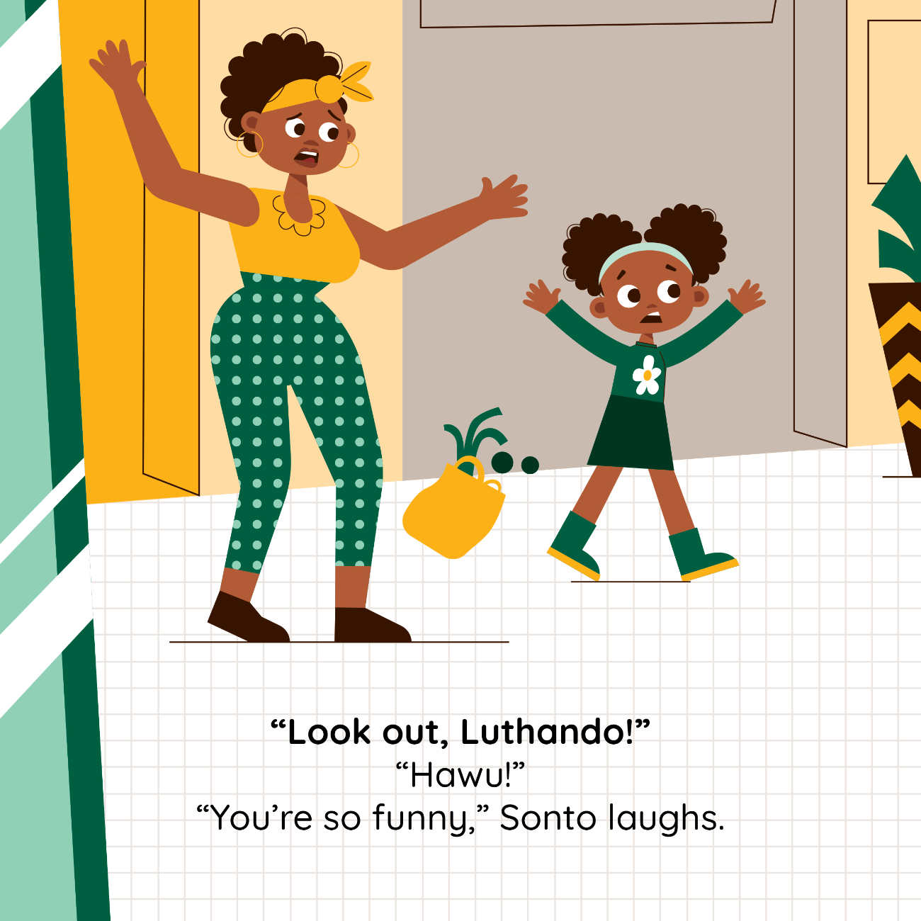 Bedtime stories Look Out Luthando short stories for kids page 9