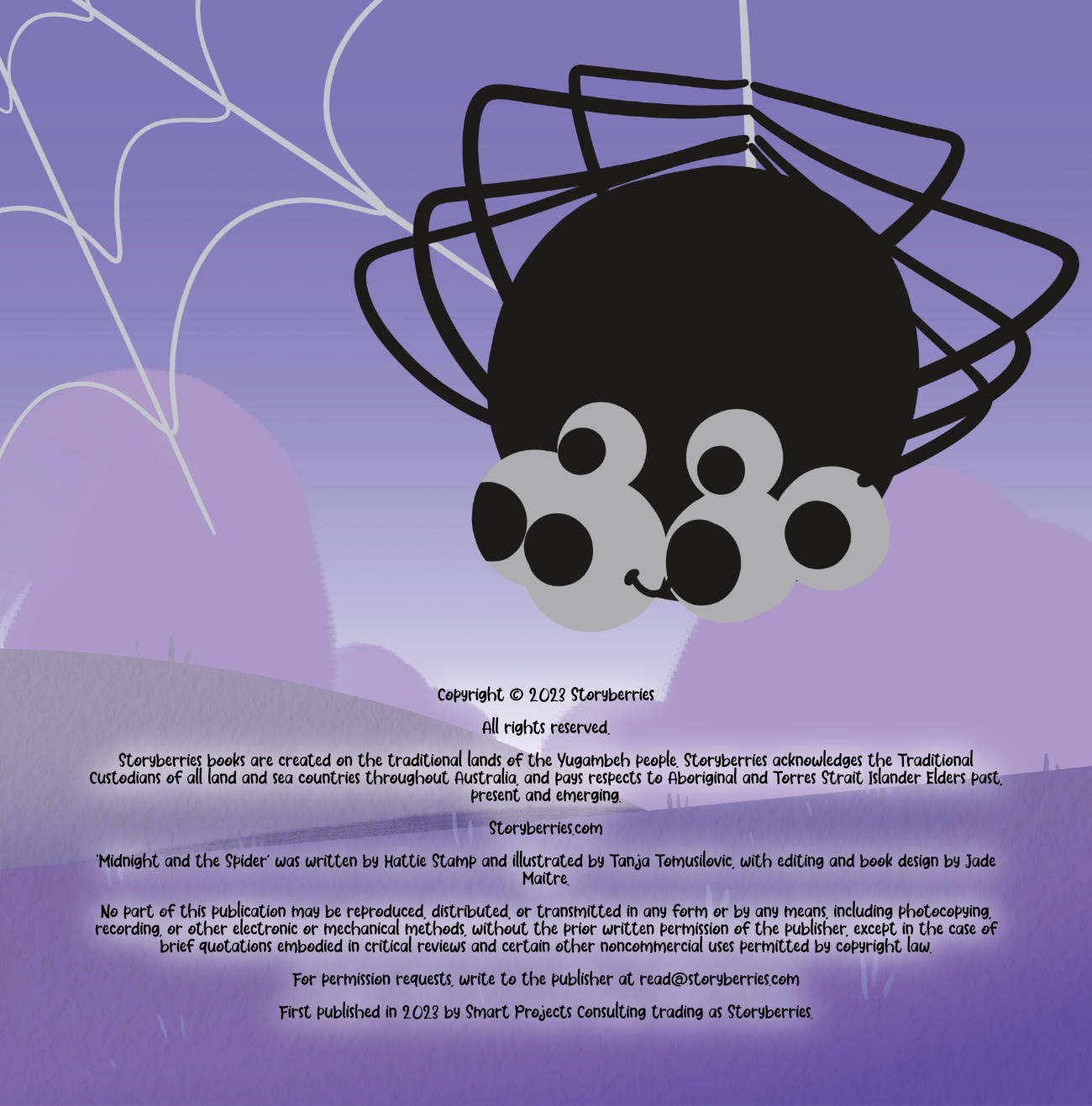 Bedtime stories Midnight and the Spider Halloween stories for kids page 1