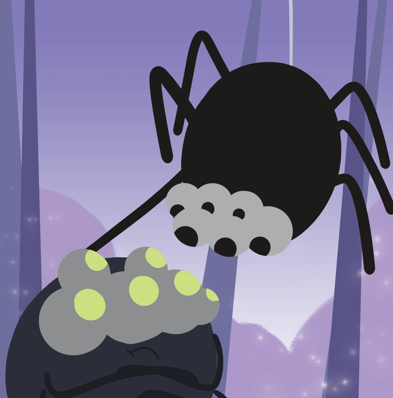 Bedtime stories Midnight and the Spider Halloween stories for kids page 30