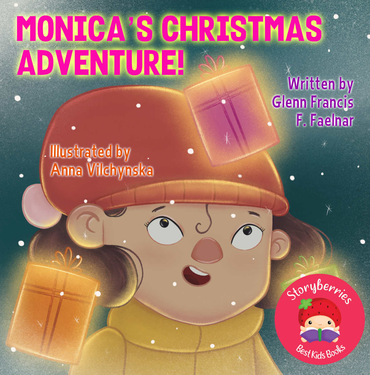 Bedtime Stories Monicas Xmas Adventure christmas stories for kids cover