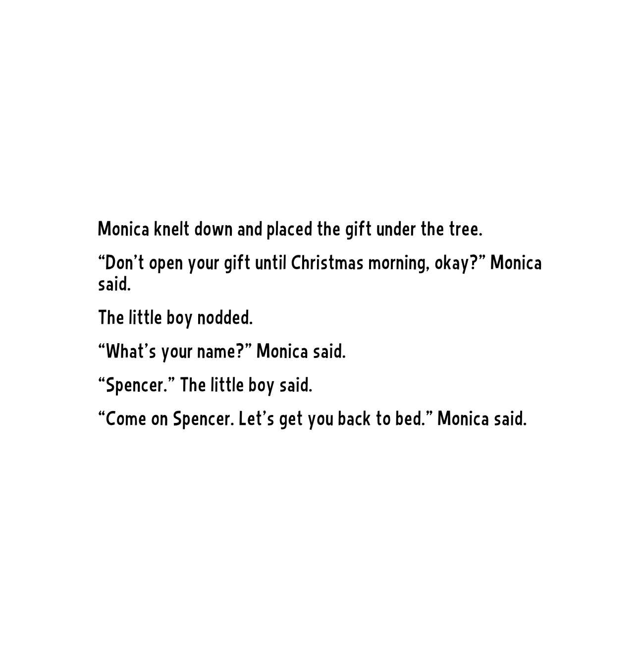 Bedtime Stories Monicas Xmas Adventure christmas stories for kids page 29