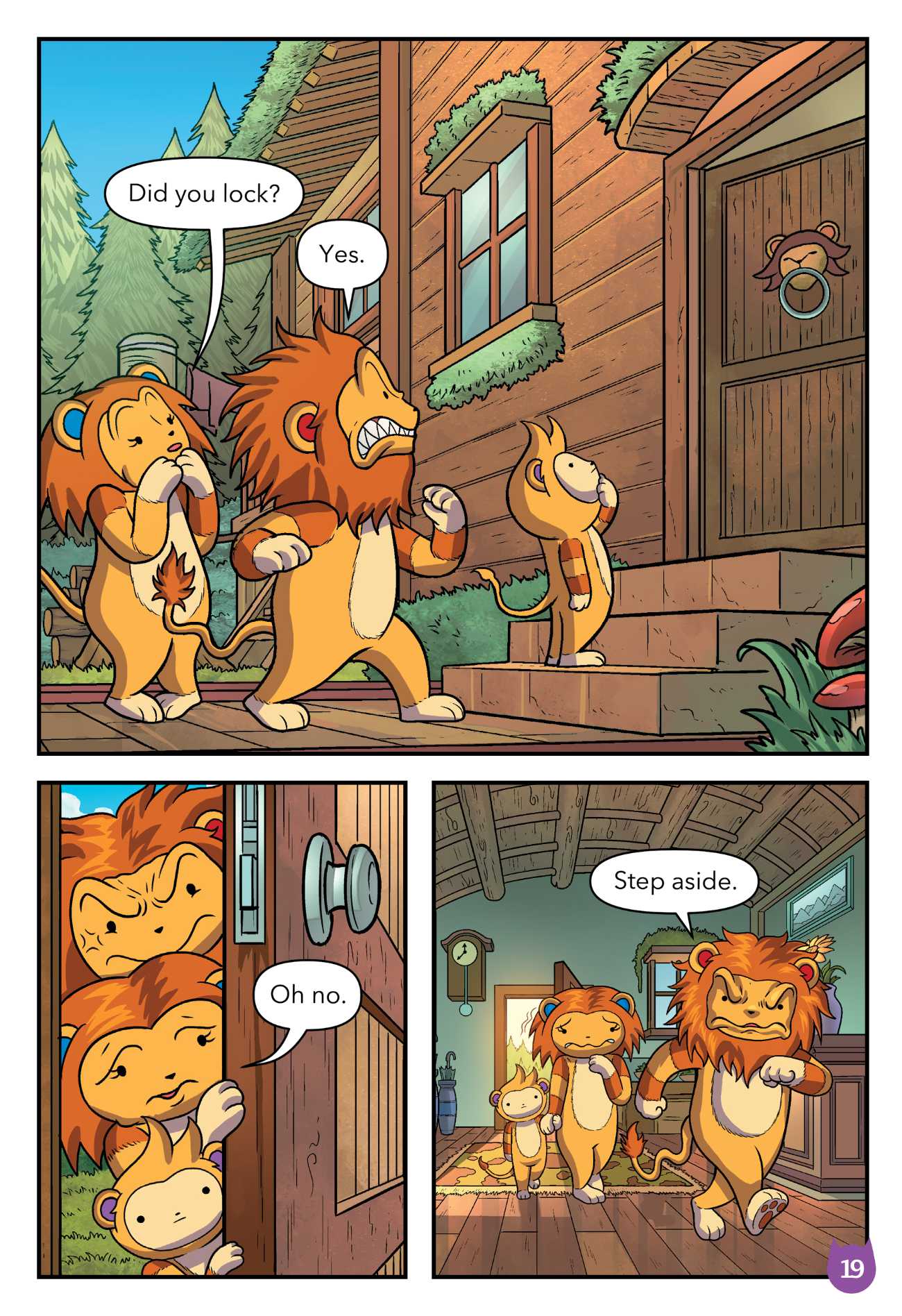 Bedtime Stories Monster Me Lion Queen Free Comic Books for Kids page 21