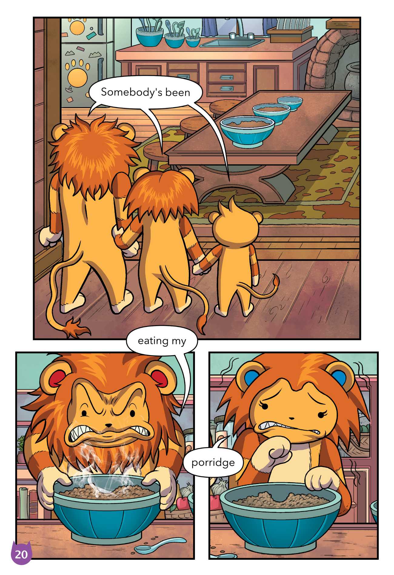 Bedtime Stories Monster Me Lion Queen Free Comic Books for Kids page 22