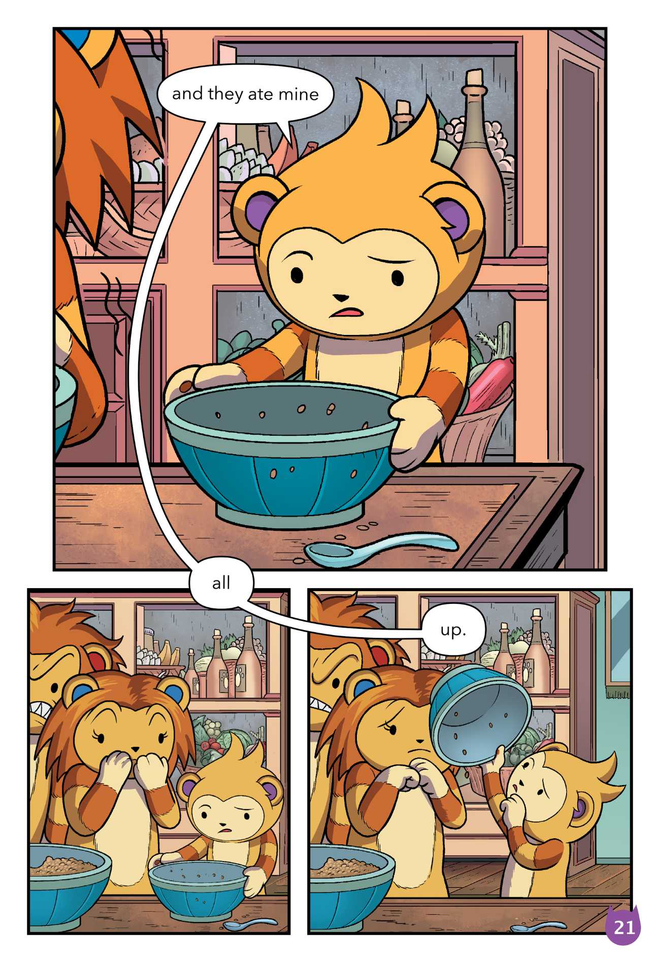 Bedtime Stories Monster Me Lion Queen Free Comic Books for Kids page 23