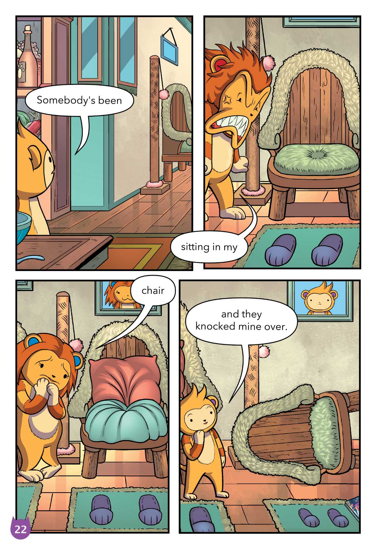 Bedtime Stories Monster Me Lion Queen Free Comic Books for Kids page 24