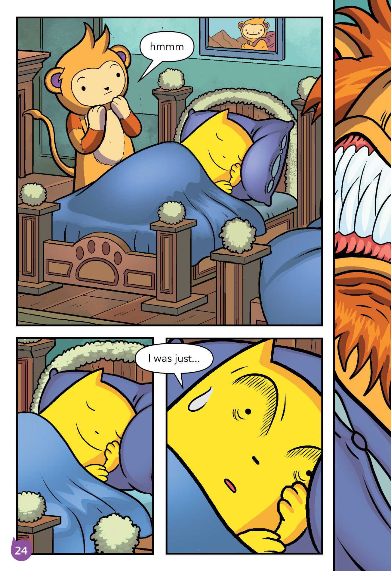 Bedtime Stories Monster Me Lion Queen Free Comic Books for Kids page 26