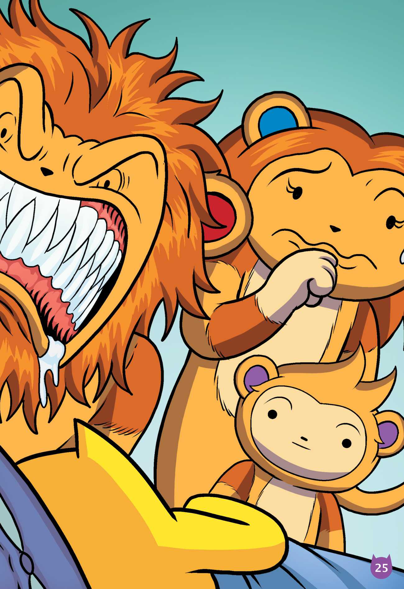 Bedtime Stories Monster Me Lion Queen Free Comic Books for Kids page 27