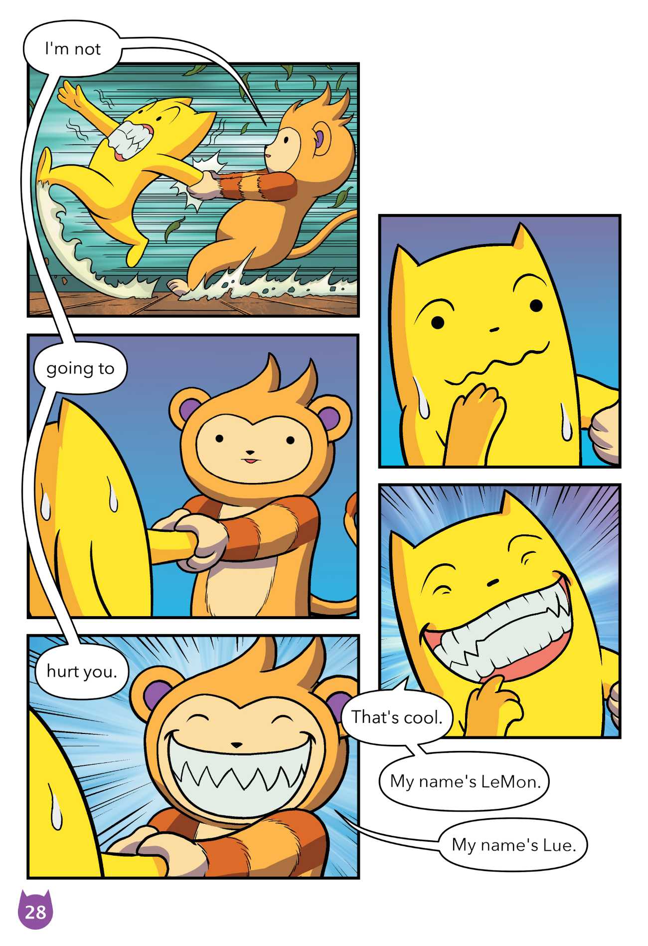 Bedtime Stories Monster Me Lion Queen Free Comic Books for Kids page 30