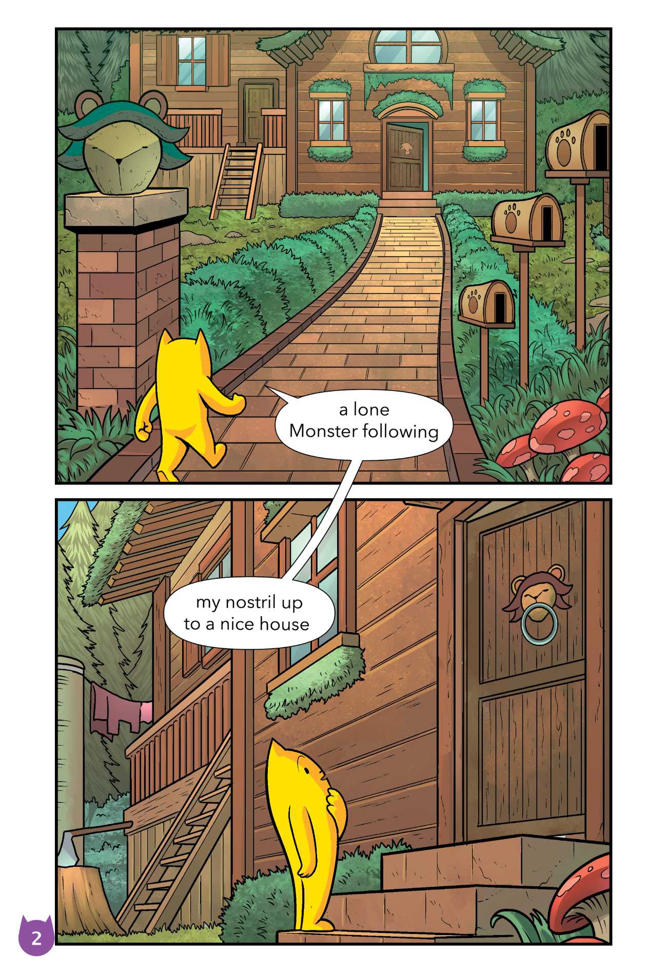 Bedtime Stories Monster Me Lion Queen Free Comic Books for Kids page 4