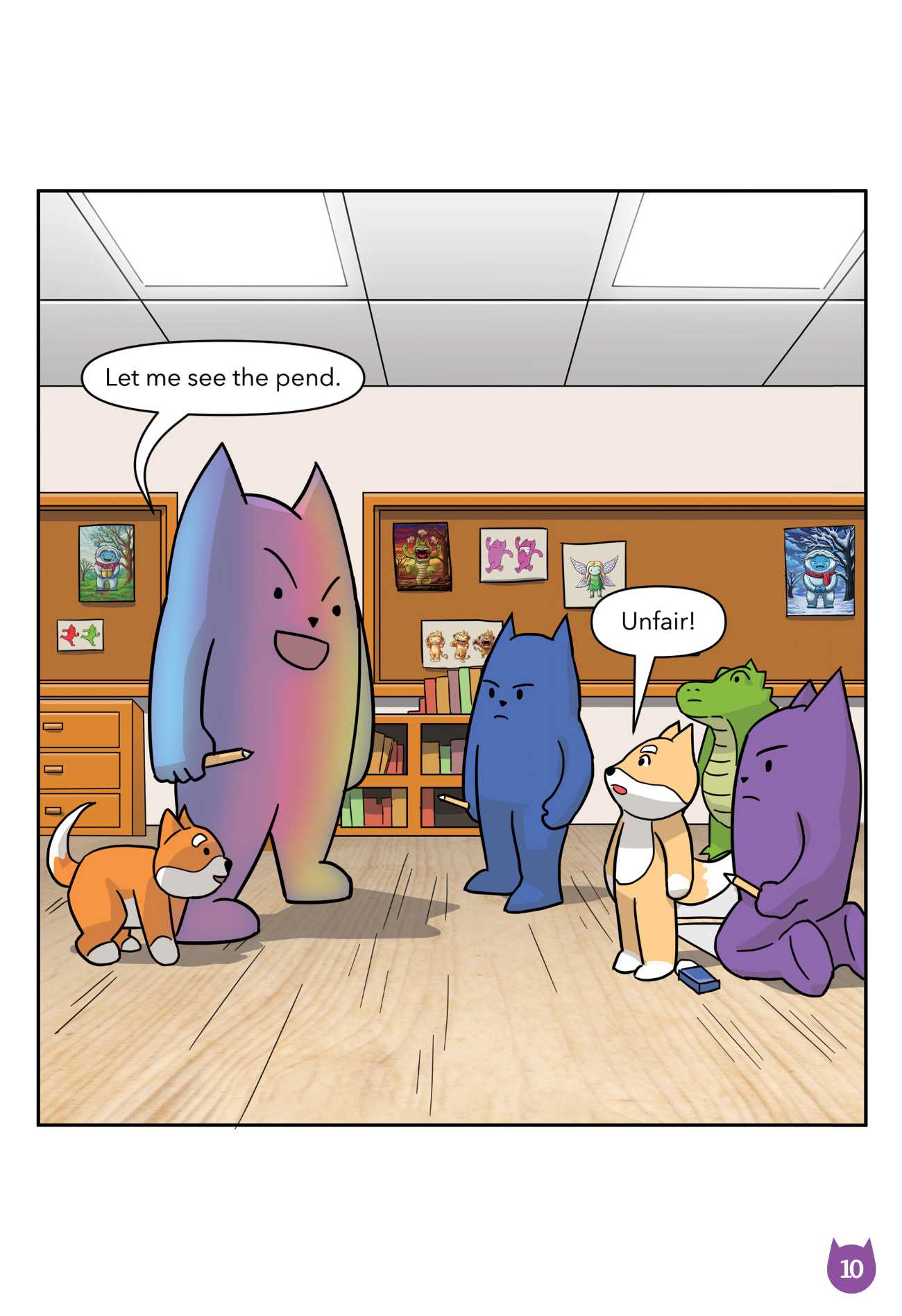 Bedtime Stories Monster Me Newmon Free Comic Books for Kids page 11