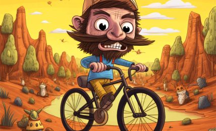 Bedtime stories Mulga Bills Bicycle Australian poems for kids header