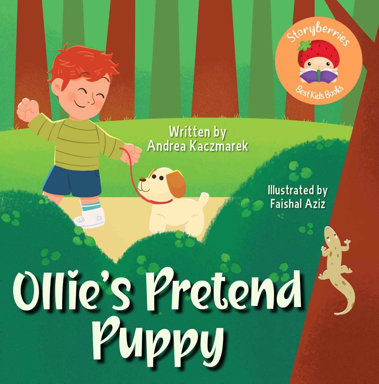 Bedtime Stories Ollies Pretend Puppy short stories for kids cover