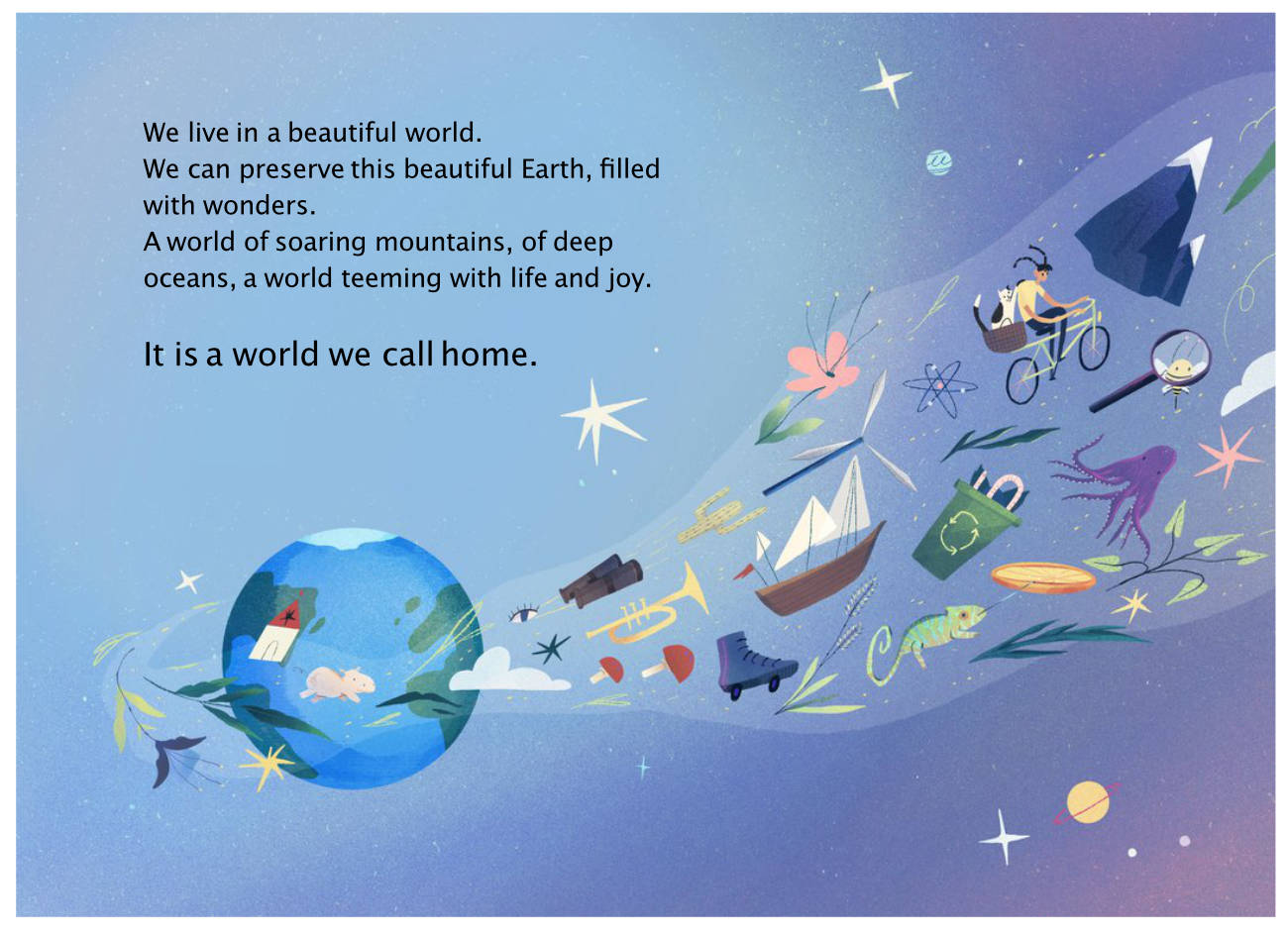 Bedtime stories Our Beautiful World short stories for kids page 22