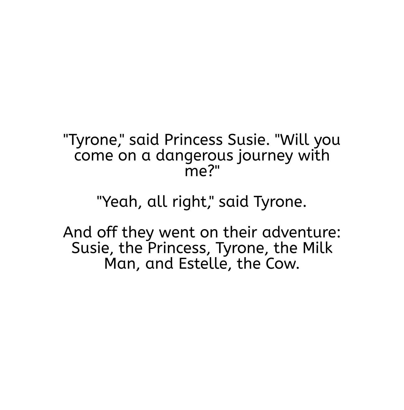 Bedtime stories Princess Susie by Templeton Moss short stories for kids page 14