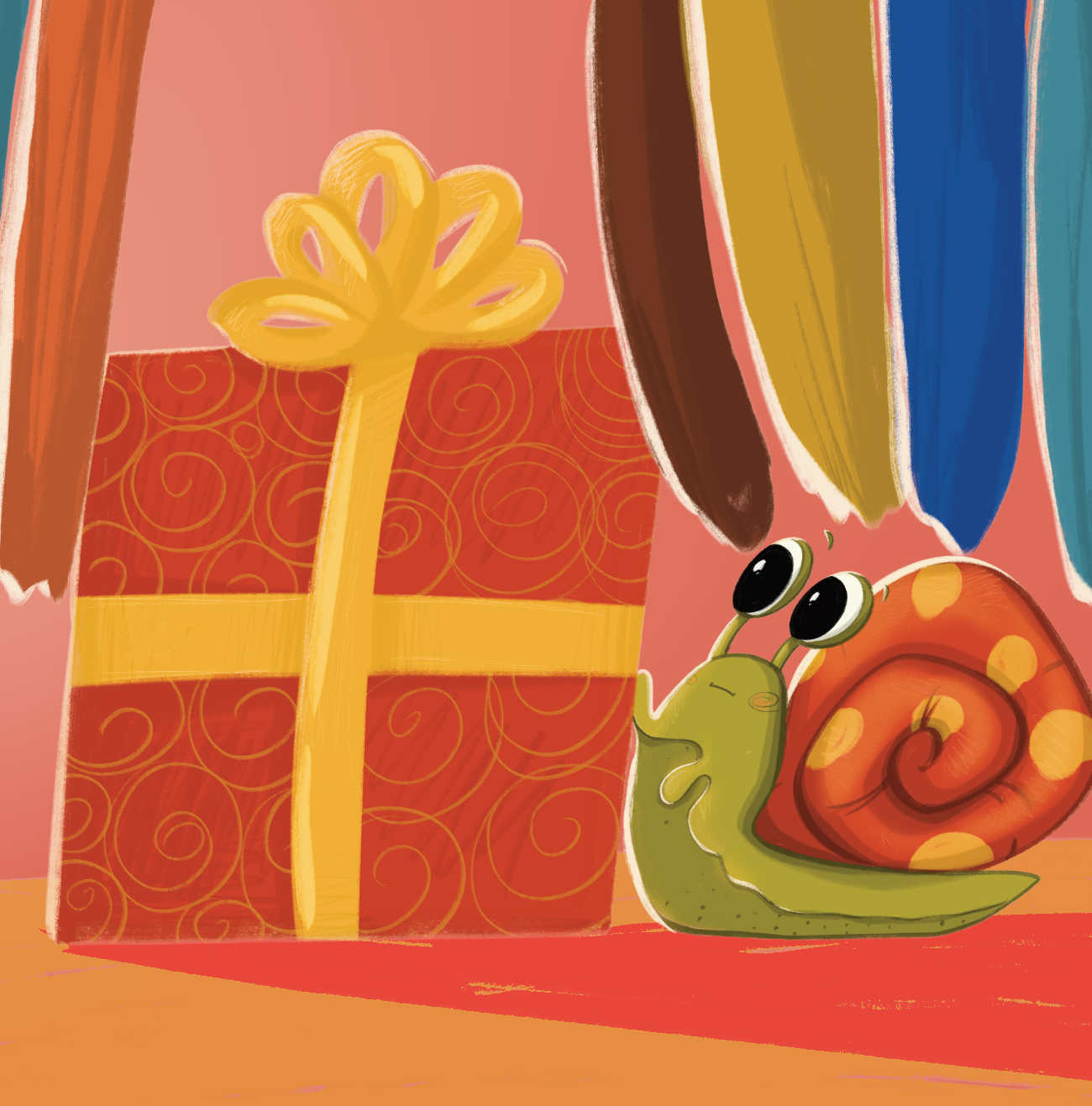 Bedtime stories Santa Snail by Jade Maitre free Christmas stories for kids page 34