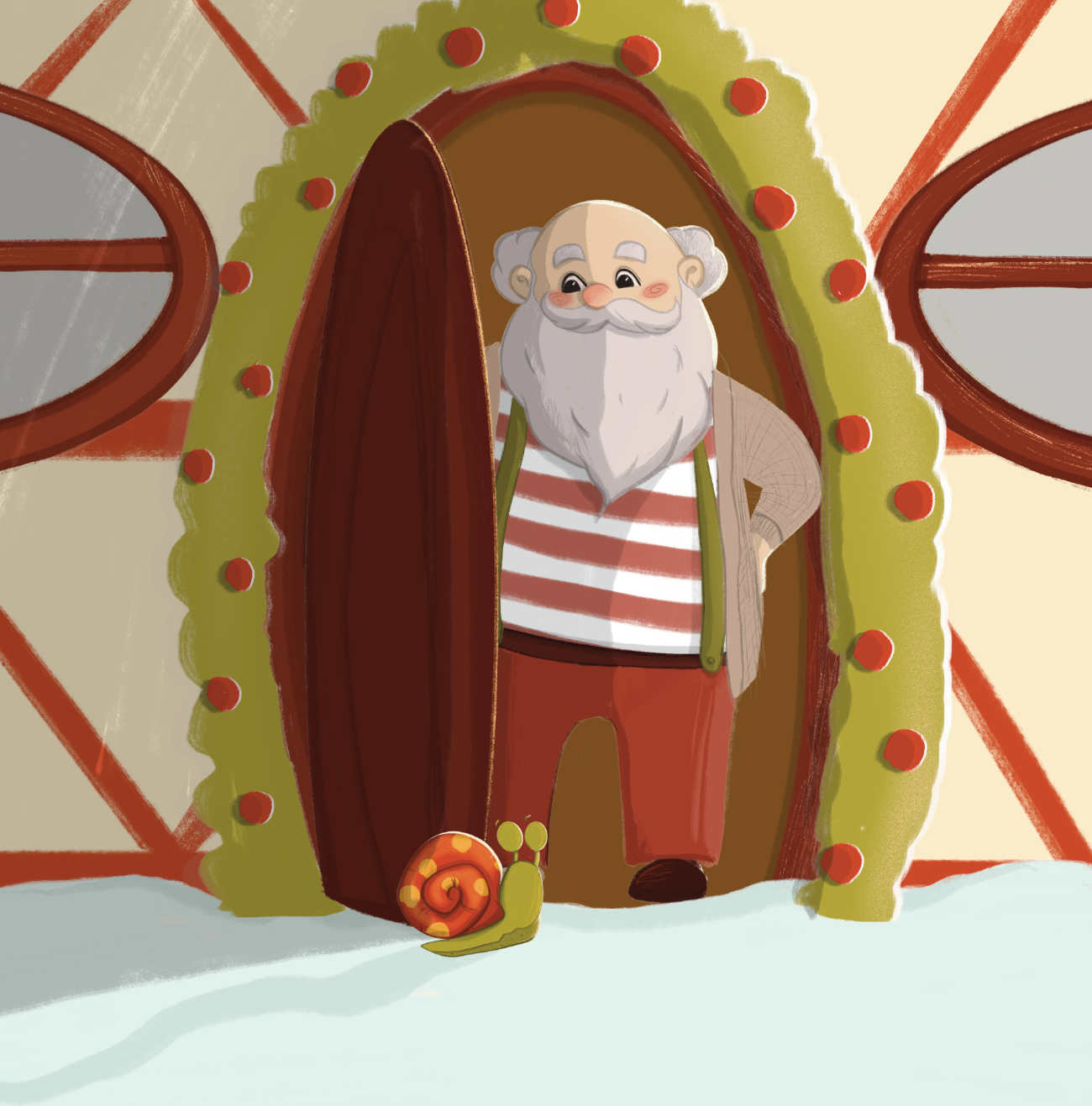 Bedtime stories Santa Snail by Jade Maitre free Christmas stories for kids page 36