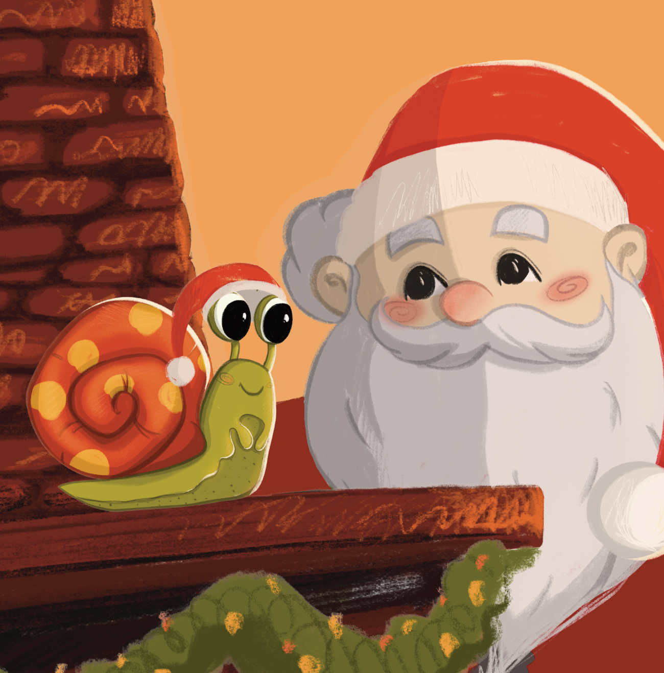 Bedtime stories Santa Snail by Jade Maitre free Christmas stories for kids page 42