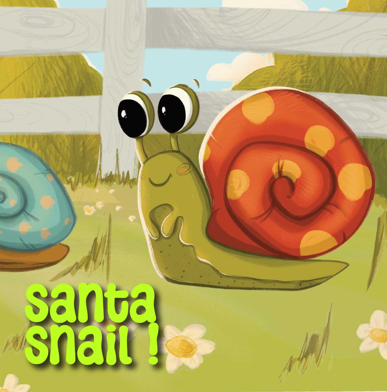 Bedtime stories Santa Snail by Jade Maitre free Christmas stories for kids page 4