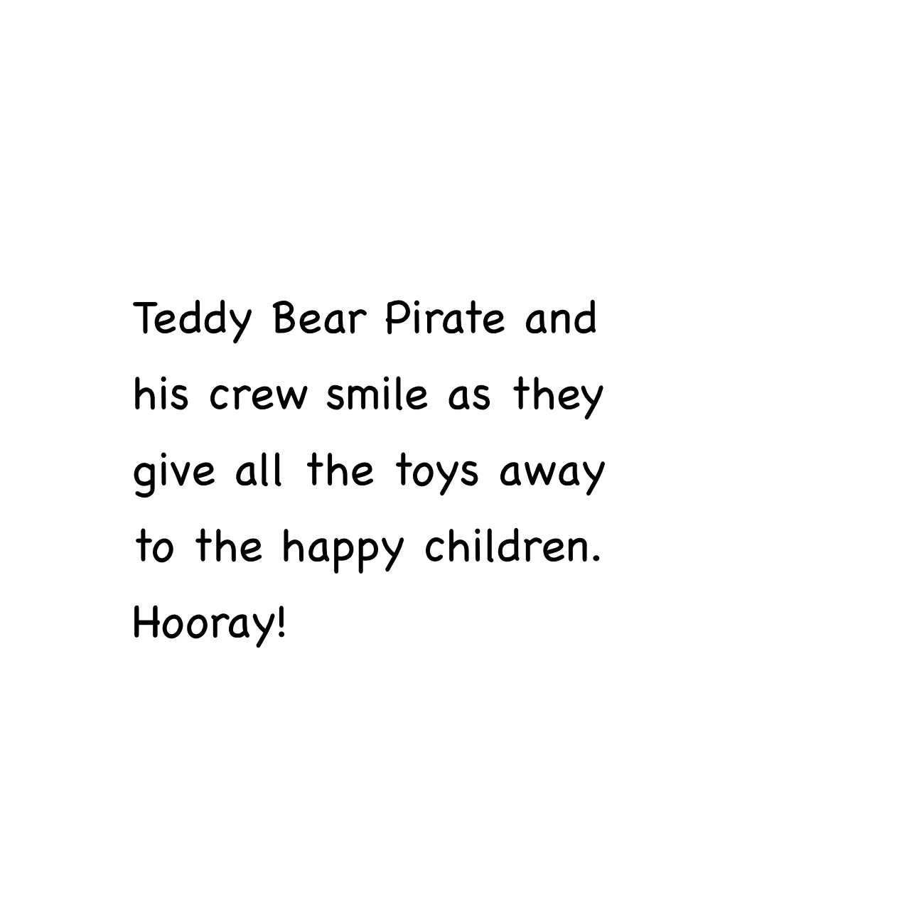 Bedtime stories Teddy Bear Pirate free kids books online page 22