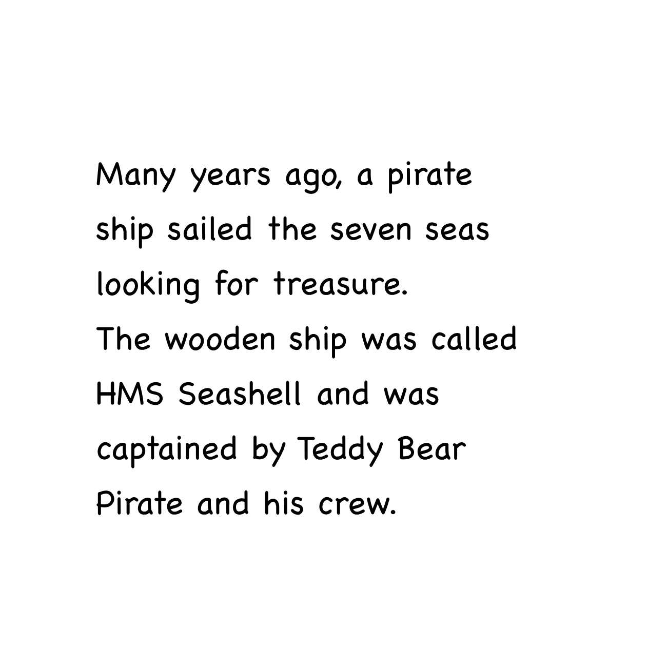 Bedtime stories Teddy Bear Pirate free kids books online page 4